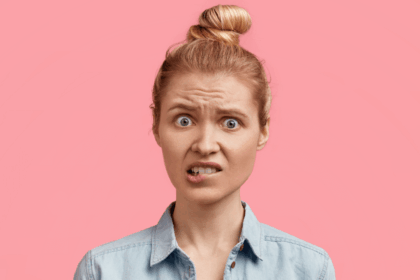 does lip licking mean anxiety